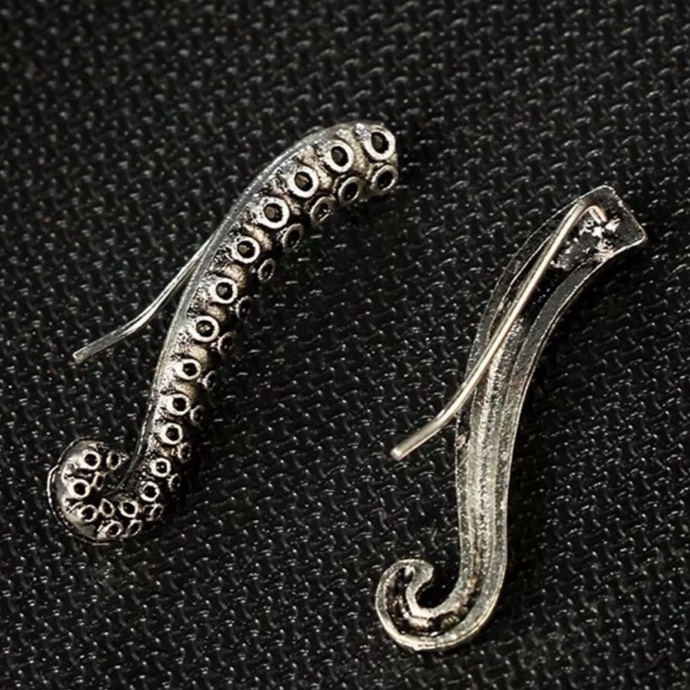 🆕 OCTOPUS 🐙 EARRINGS - Picture 2 of 3